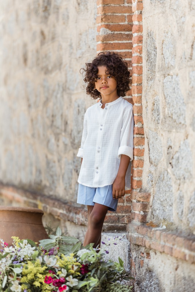 Marta y Paula Colección Pandora Conjunto niño Verano 2024 Dados